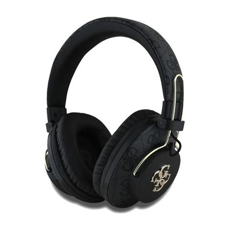 GUESS Wireless Bluetooth Headset 4G Triangle Logo Black, GUBHS72P4FC4MK, Universal