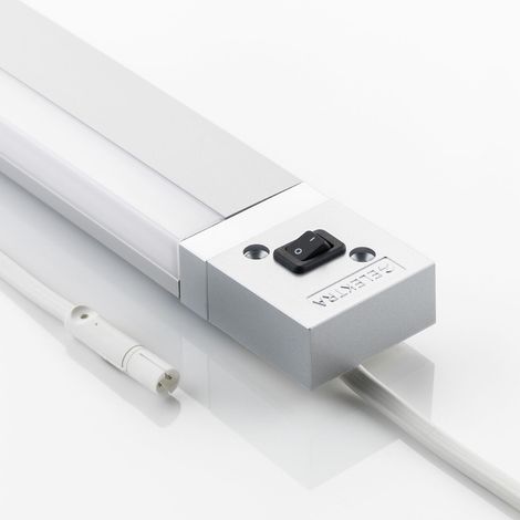 ELEKTRA Schaltermodul LD 8010A alufarbig inkl. Anschlussleitung mit Ministecker. (1/5)