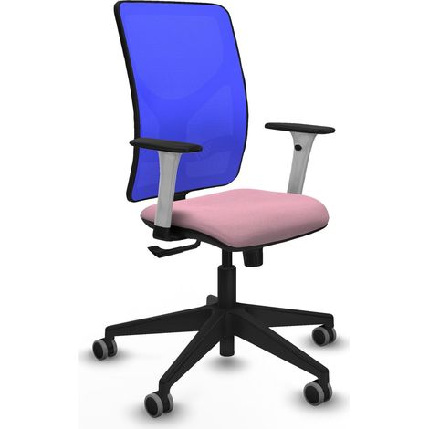 Chaise de bureau piqueras y crespo Motilla blanc mousse découpée (1/2)