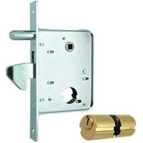 Serratura Cancello Infilare 573 Mg M1 25 mm 60 mm 2 Pezzi