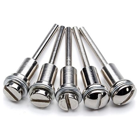 5Pcs 1/8 Pouces Mandrins À Vis En Acier À Haute Vitesse De 5,8 Mm Pour Dremel (1/5)