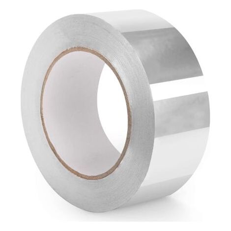 Ruban Adhésif en Aluminium est Résistant à l’Ignifugation à Haute Température, à l’Isolation Imperméable et à l’Anti-âge,Scotch Gris Extra Forte (1/5)