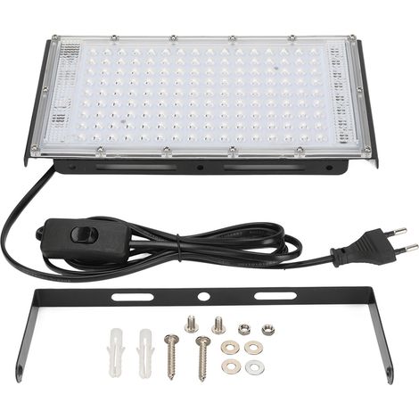 200W LED Pflanzenwachstumslicht IP65 Wasserdicht 144 Lampenperlen Energiesparendes Quantum Board Pflanzenlicht EU-Stecker 180-240V