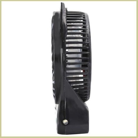 Cocosity Mini ventilateur de bureau Mini bureau ventilateur portable de lit pour bébé informatique ordinateur Noir (1/5)