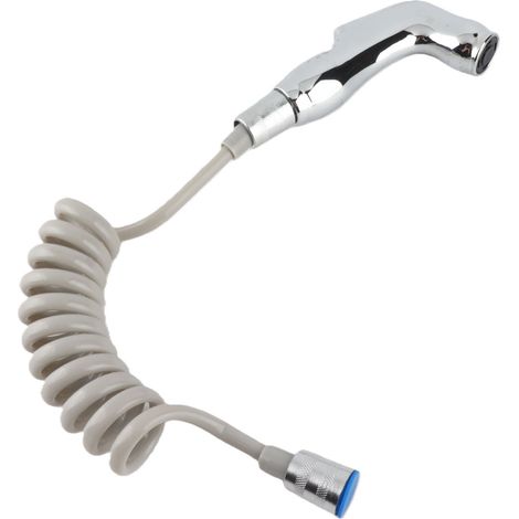 Douchette d'Installation Rapide et Sans Outils avec Tube PU ABS et Économique en Énergie en Design Ergonomique G1/2" BSP avec 100% Abs pour Toute la Vie (1/5)