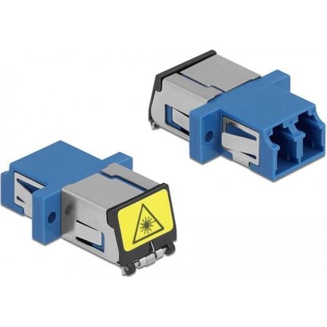 DeLOCK Delock 86898 - LC/LC - Bleu - Monomode - Plastique - Vitrocéramique - 12,7 mm