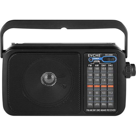 Radio rétro classique à bande complète, multifonctionnelle, EC-2400 (1/3)
