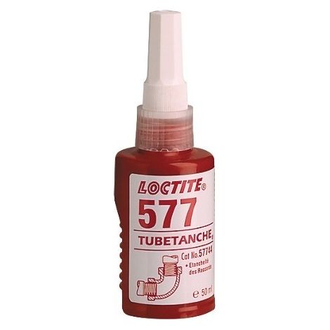 Raccordo stagno da 50 ml Loctite 577 - tenuta dei raccordi idraulici e pneumatici fino a 40 mm