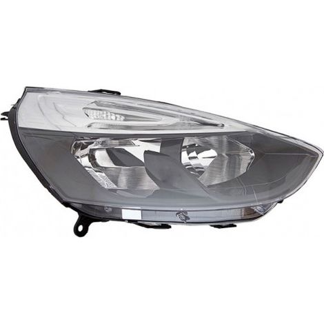 Phare avant droit H7/H1 détail triangulaire noir Renault Clio 4 phase 2 2016-2019