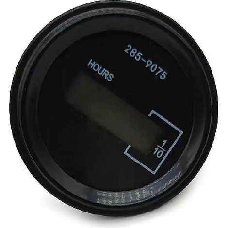 Professioneller Betriebsstundenzähler für die Baggerwartung mit LCD-Display und Timer
