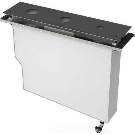Réservoir pour robinetterie de rebord de baignoire BLACKMAT (noir mat) - TRES 20224501NM
