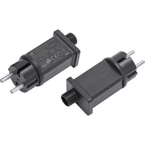 Alimentation LED 12V – Transformateur IP44 pour guirlandes lumineuses – Sortie 12V DC 2500mA – Puissance 15W – Étanche pour extérieur (1/4)