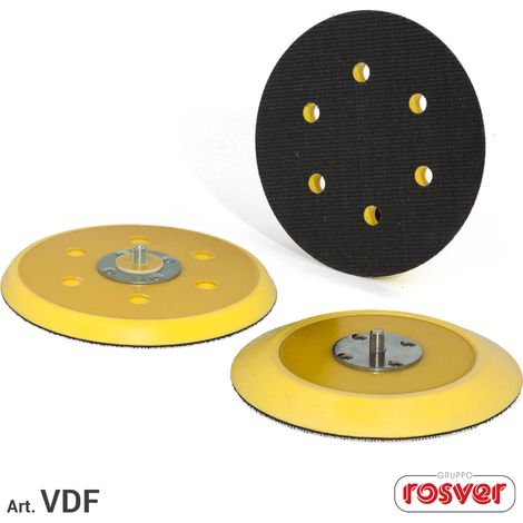 Platorello per Levigatrici Rotorbitali Rosver VDFE D.150x5/16 SP.12 - Conf.1pz