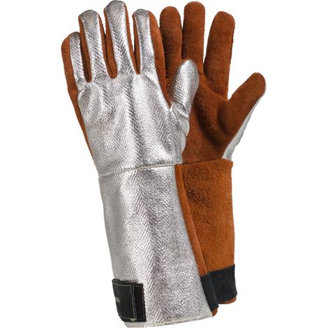 Guantes de trabajo Tegera 585 protección calor categoría III (1/2)