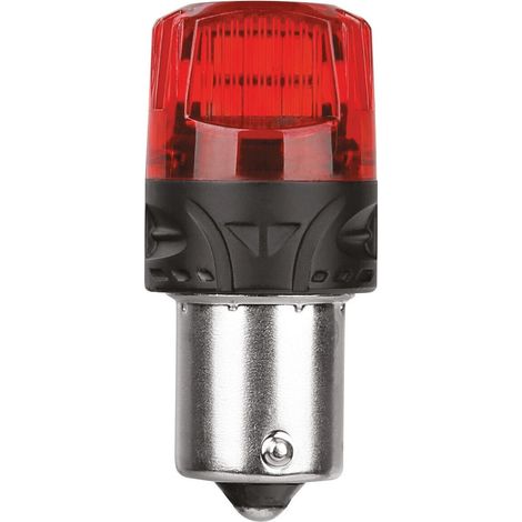 24V Pro-User Series - (PR21W) - BAW15s - 2 pz  - Scatola - Rosso - Doppia polarità - Resistenza incorporata