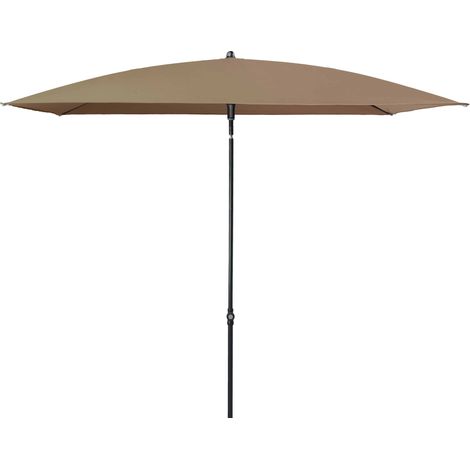 Doppler Sonnenschirm "Sunline Waterproof 230 x 190", 230 x 190 cm, greige, Bezug aus 100% Polyester 180 g/m², Gestell aus Stahl, 4,7 kg Sonnenschirm "Sunline Waterproof 230 x 190", greige, 230 x 190 c (1/5)