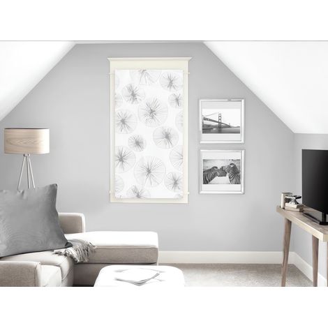 Brise bise 45x90 cm LIONEL blanc