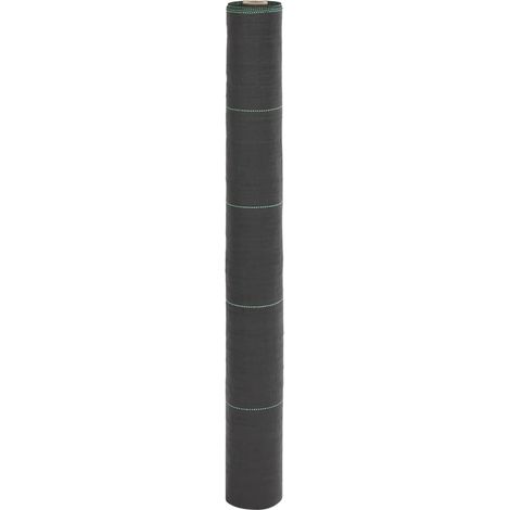Weed Membrane Black 1x10 m PP vidaXL