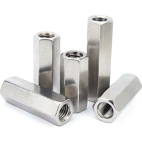 pezzi M6 40 mm manicotto dado esagonale dado lungo distanziale asta esagonale dado filettato elementi di fissaggio (m6 x 40 mm) (1/4)