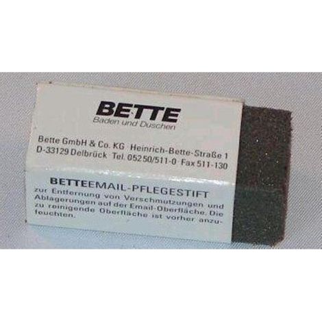 Gomme détachante pour acier vitrifié - Noir - Longueur: 50 mm - Largeur: 20 mm - Hauteur: 20 mm (1/4)