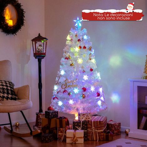 Fiber Optic Christmas Tree 120 cm, LED Lights, Star Top (1/5)
