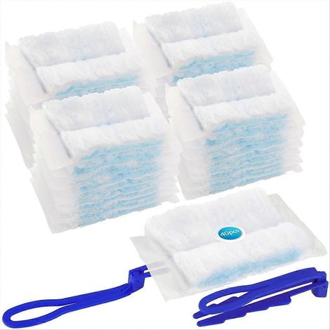 40 Mikrofaser-Staubwedel-Nachfüllpackungen, Ersatzset für Staubwedel, ideal für Schule und Zuhause. (1/5)