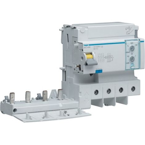 Blocco Differenziale 125A 30Ma Ac Fix4P ( Hager Cod. Bdc480E )
