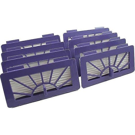Filiyano – Kit d'accessoires Neato I : 10 filtres HEPA de rechange Neato XV Signature Pro pour Neato XV et Vorwerk VR 100 (HY) (1/4)