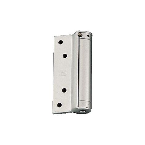Groom – Charnière pour meuble à ressort simple action acier verni – Hauteur lames 100 mm – Charge maximale ajustable – Pour portes jusqu'à 1,10 m