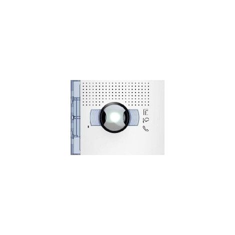 Frontblende f.WW-Videolautsprechermodul 351302 SFERA Aluminium Allwhite (1/2)