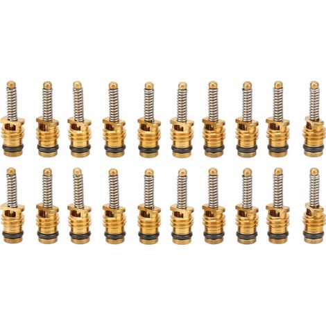 Ortviai 20 pièces de cœurs de valve haute pression en cuivre pour climatisation automobile Ford LR-FT153 (1/5)