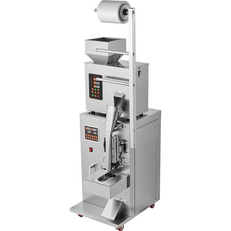 Machine de conditionnement automatique de poudre, 1-100g, multifonction, pour sachets de thé, graines, céréales, farine, haricots et paillettes. (1/5)