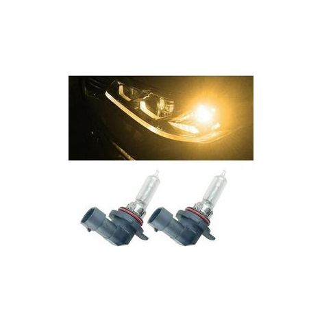 Phare De Voiture Halogène 9012 Ll Hir2 Hh Px22d 55w 12v 4300k, Ampoule De Remplacement, 2 Pièces,4300 K Blanc Jaune,9012 (Hir2)