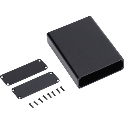 Waterproof aluminum junction box with sandblasted and oxidized surface (1/5)