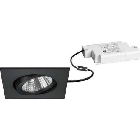 Brumberg Einbau-LED-Strahler schwarz 7 W 740 Lumen