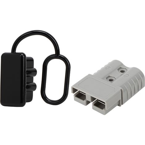 Connecteur de prise d'alimentation, câble, borne, boîtier de batterie, capuchon anti-poussière, poignée, 120 A CC 600 V (1/5)