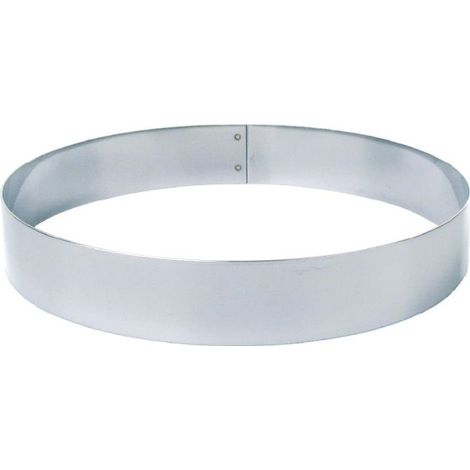 Cercle à mousse inox 240mm - MATFER BOURGEAT