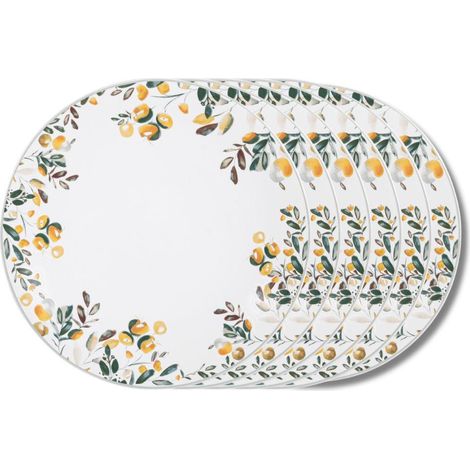 Table Passion - Assiette plate Summer 27 cm (lot de 6) (1/4)