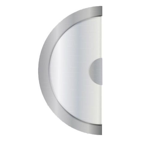 Poignée pour porte coulissante DESIGN demi-lune finition chromée - KATCHMEE - Reivilo (1/4)