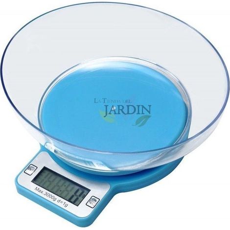 Balance de cuisine 3 kg - Graduation 1 g  Balance de cuisine numérique  Balance alimentaire 20 x 15 x 5 cm