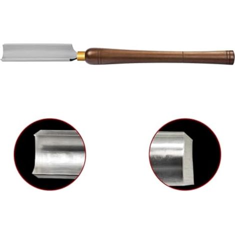 Wood Turning Tools, 2 Inch HSS Lathe Chisel, Roughing Gouge for Turning