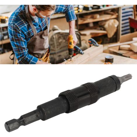 10-in-1 miniature multi-angle wrench, 1/4-inch quick-release screwdriver, and 10 drill bits included for DIY repairs and repairs. All-black tool set. - AquaForge (1/5)