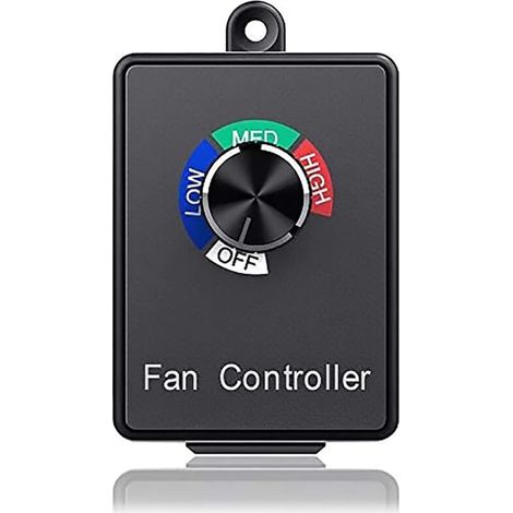 Ajusteur Variable de contrôleur de vitesse de ventilateur électronique 350W pour les ventilateurs de plafond d'échappement de conduits hydroponiques en ligne (1/5)