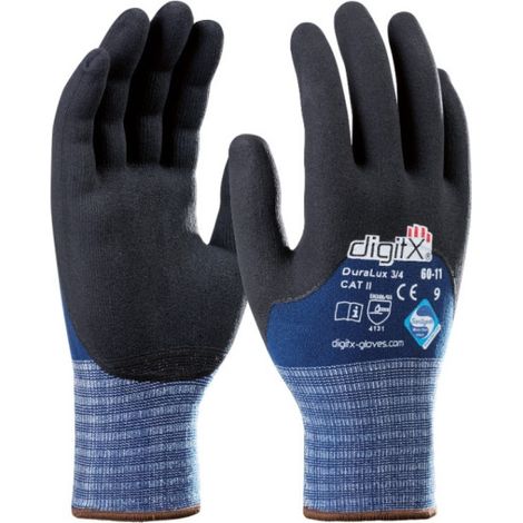 12 pares de Guantes Gama Digitx Duralux 3/4 9