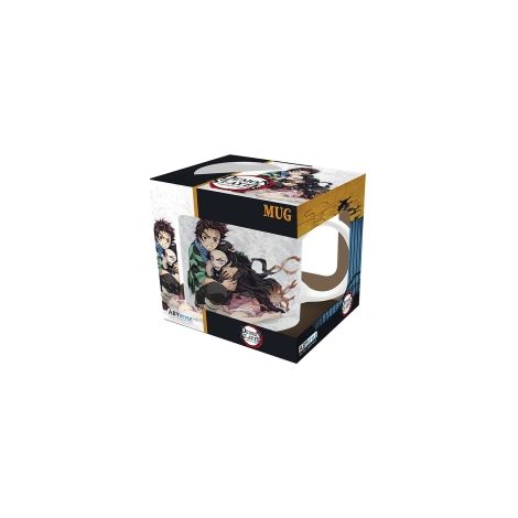 Tazza abystyle demon slayer 320ml ceramica opaca