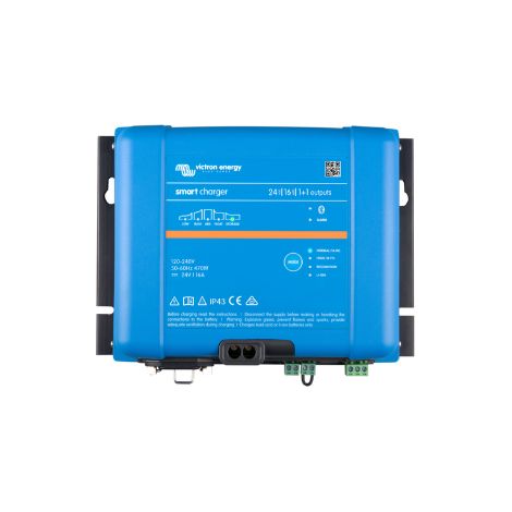 Cargador de batería Phoenix Smart IP43 Charger 24/16 (1+1) 120/240V Victron Energy