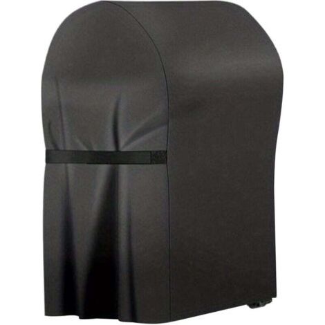 Housse pour barbecue, housse pour barbecue extérieur au charbon de bois, 76 x 66 x 110 cm, housse imperméable pour barbecue à gaz à double brûleur, résistante à la pluie, à la neige et à la poussière. (1/4)