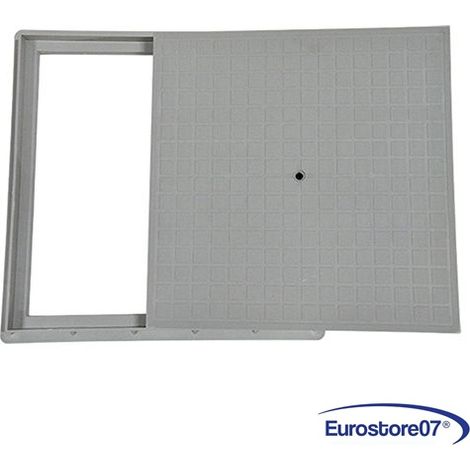 CHIUSINO CARRABILE COPERCHIO CON BULLONE cm 55 x 55 In polipropilene rinforzato.