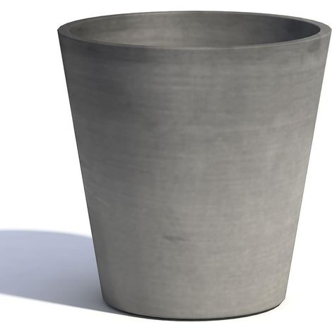 Blumentopf Orchidea MORINDA Ø14 H16 - GREY - ECOPOTS (1/3)