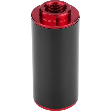 Filtre à carburant universel 100 microns AN6 aluminium rouge haute performance pour voiture et camion (1/5)